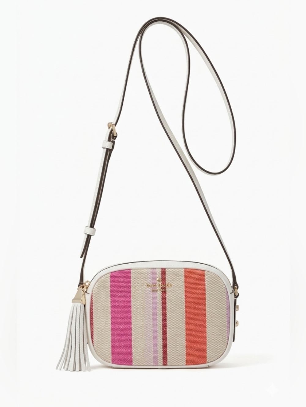 kate spade Kourtney Stripe Camera Bag In Stripe Multiway